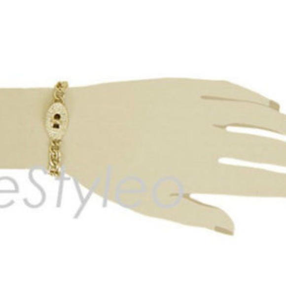 Fossil Brand Chain Bracelet Turnkey Stainless Stee - Picture 3 of 4